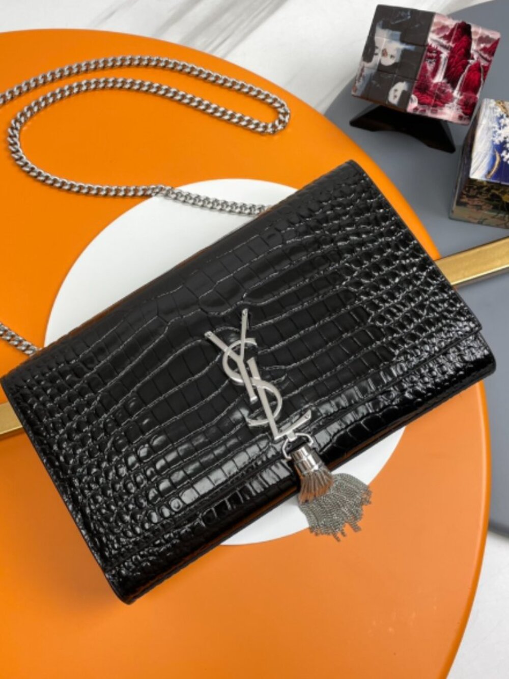✨ Authentic Yves Saint Laurent Black Bag ✨